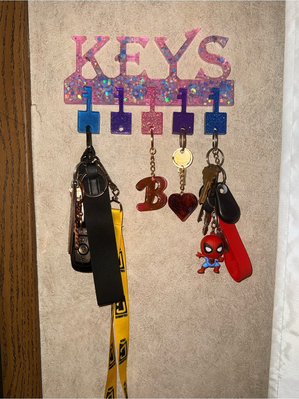 Custom Handmade Just for You and your family Keys and more